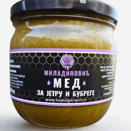 Prirodni preparat za jetru i bubrege – biljna mešavina u medu | Homoljski med