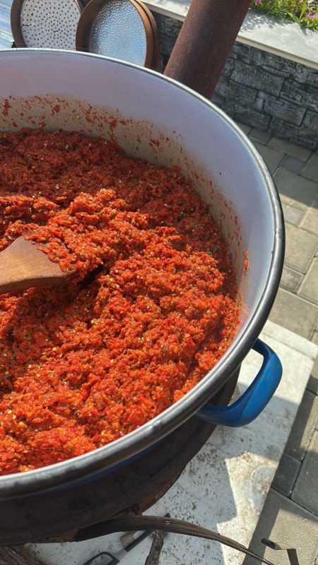 Domaći ajvar-prirodan,ručno pravljen,bez konzervansa - Слика 2
