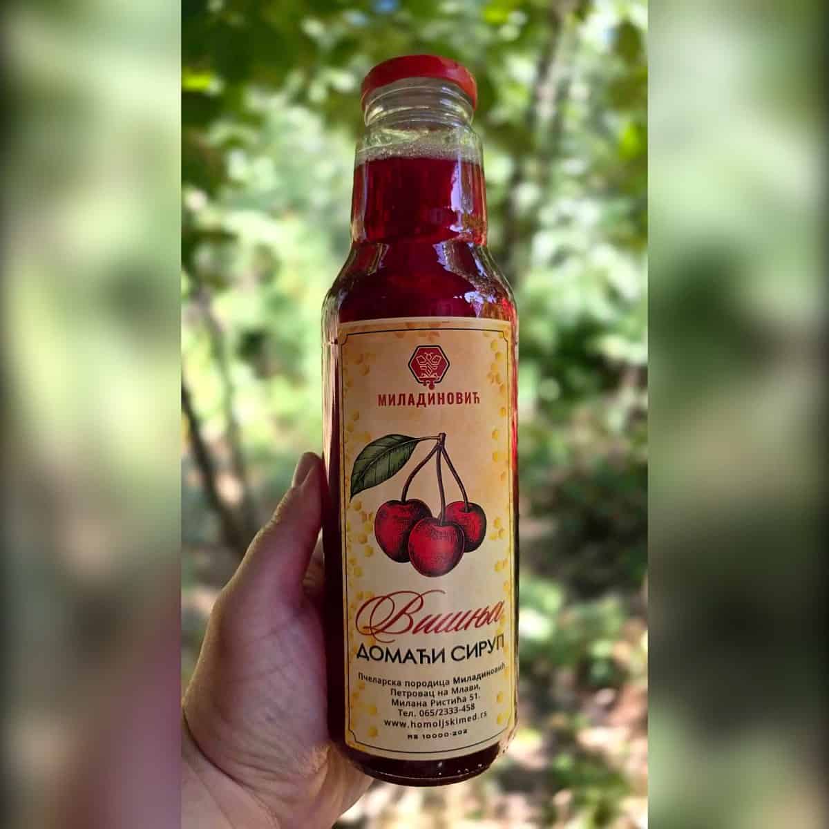 Domaći sirup od višanja sa Homolja