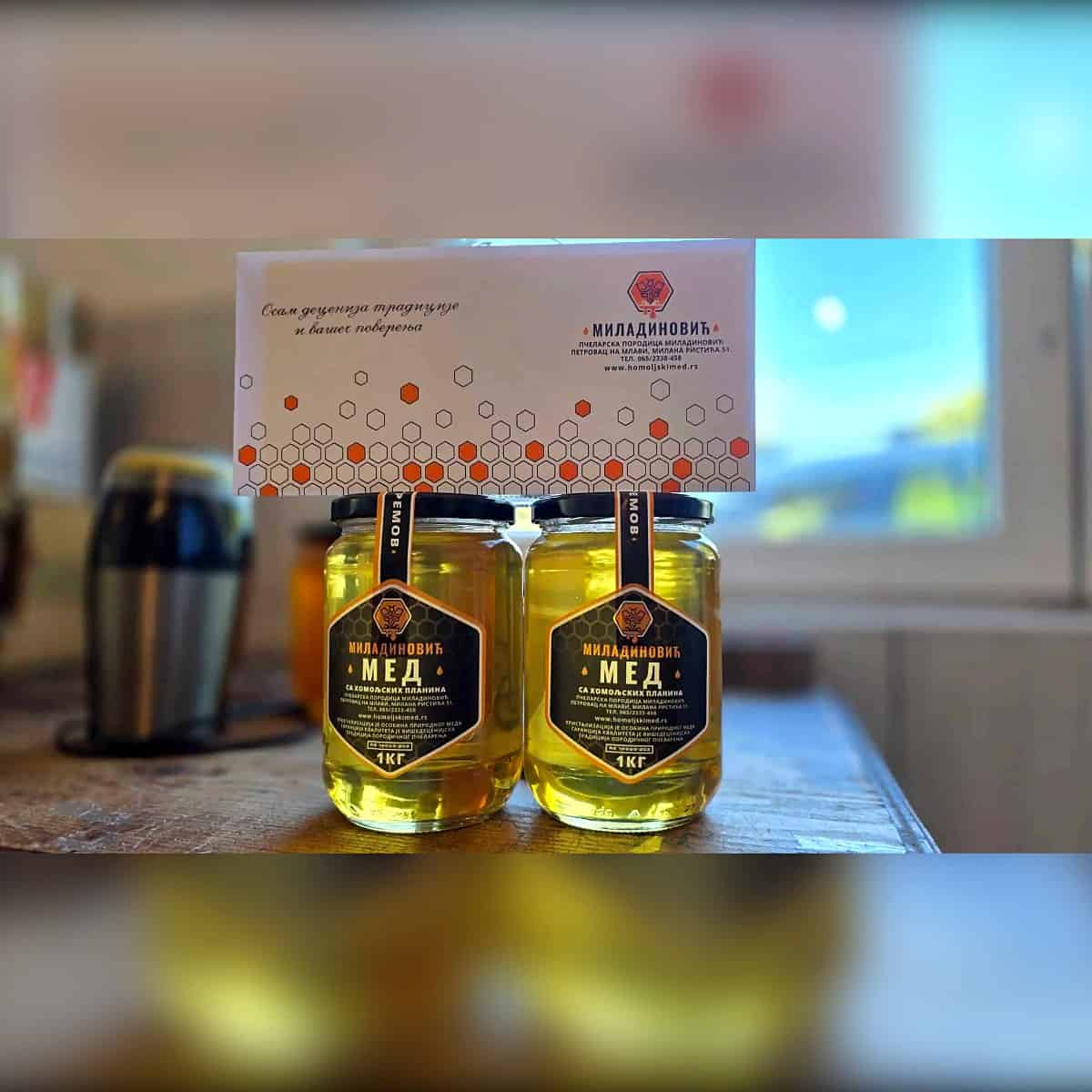 Bagremov med sa Homolja — 100% prirodan