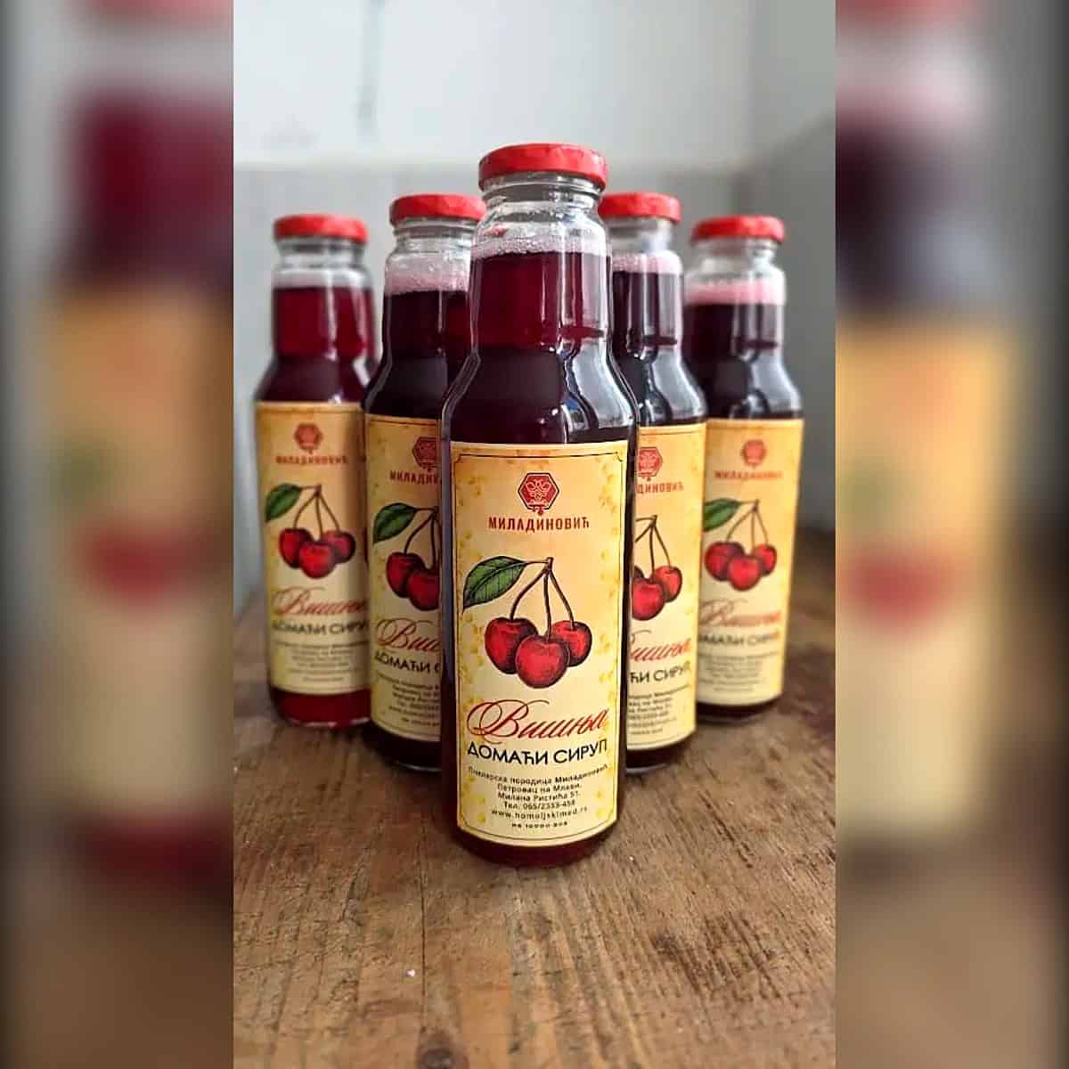 Domaći sirup od višanja,prirodan i zdrav bez aditiva